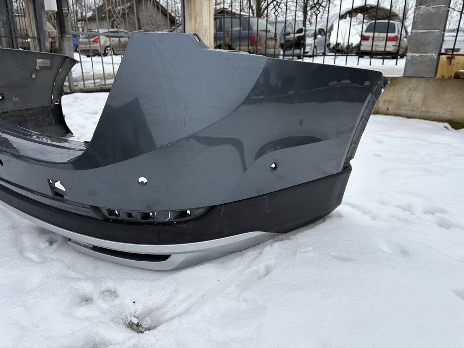 Задна броня със спойлер за Шкода Октавиа 4 / Skoda Octavia IV Scout