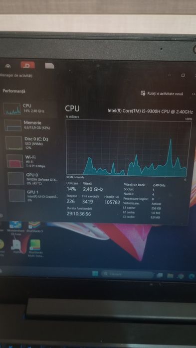 Schimb laptop Lenovo IdeaPad L340-15iRH Gaming