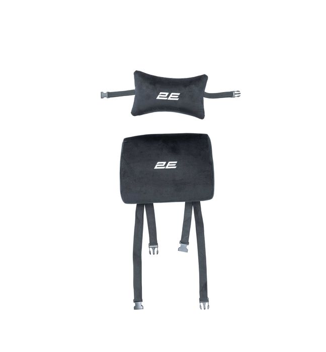 } Кресло 2E GAMING BUSHIDO Lite, ткань, 2D-Armrests, чёрный