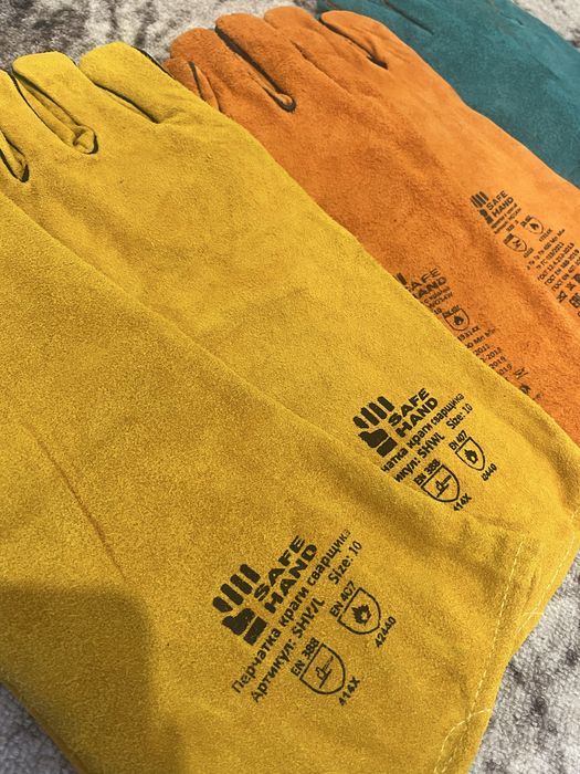 Сварочные краги  — Новые, разные цвета