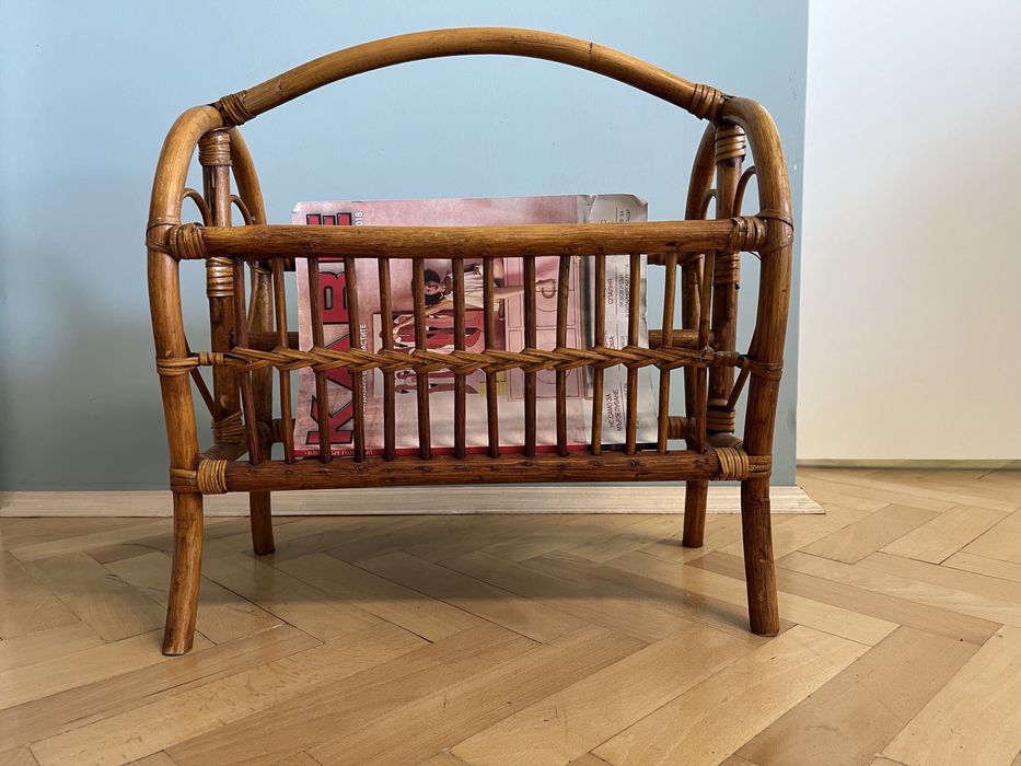 Бамбукова поставка за списания / 70-те