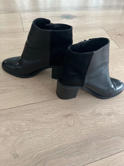 Botine cu toc,stradivarius,marimea 38