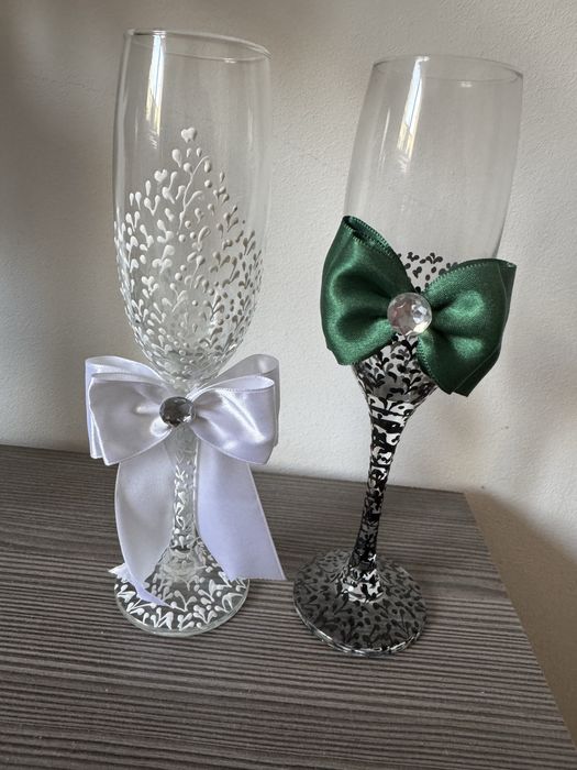 Pahare pentru Mire si Mireasă superbe