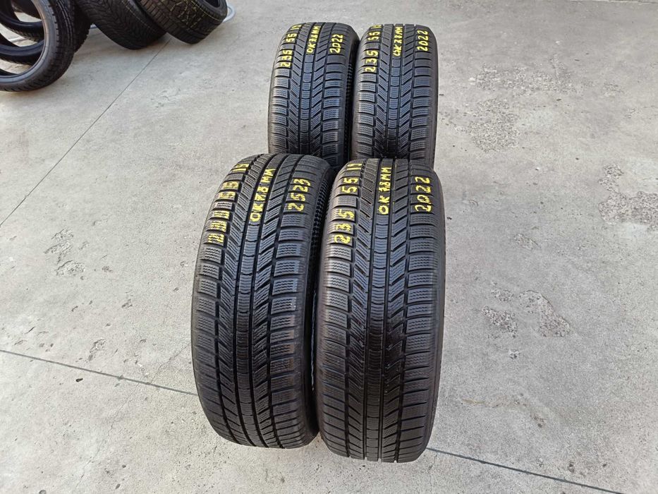 Set 4 anvelope iarna 235 55 19 continental wintercontact TS 870P profil de 7,8 mm
