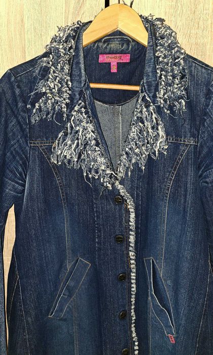 Ново Дънково яке и дънков тренч бутиков Хл