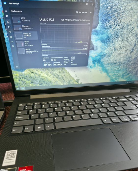 Laptop Lenovo  v 15