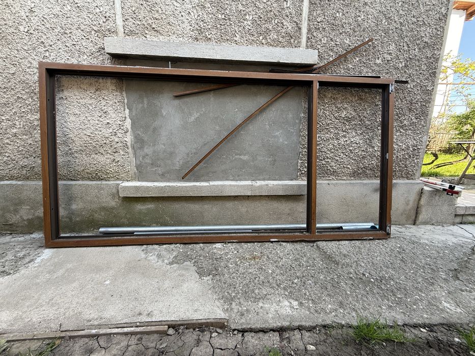 Geam / fereastra termopan bipan Gealan 279x137 cm