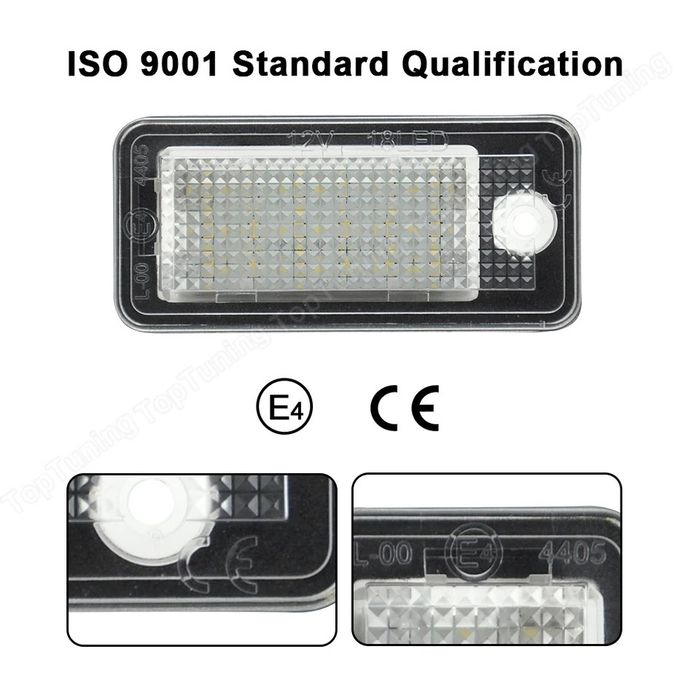 Lampi led numar Audi A3,A4,A6,Q7,A8