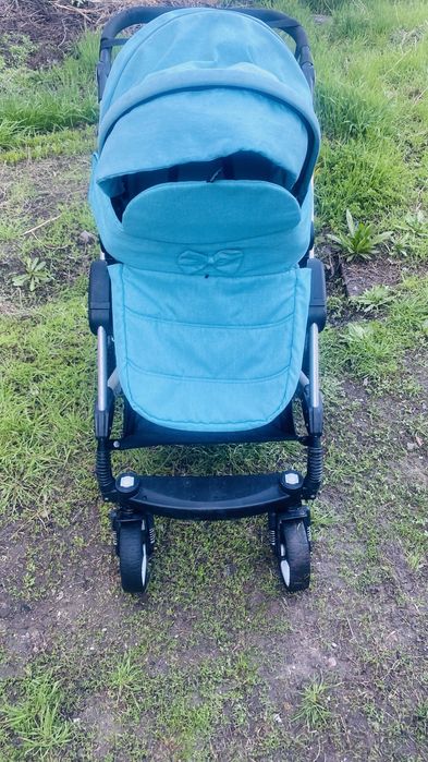 Коляска трансформер 2 в 1, люлька трансформируется в прогулочный блок