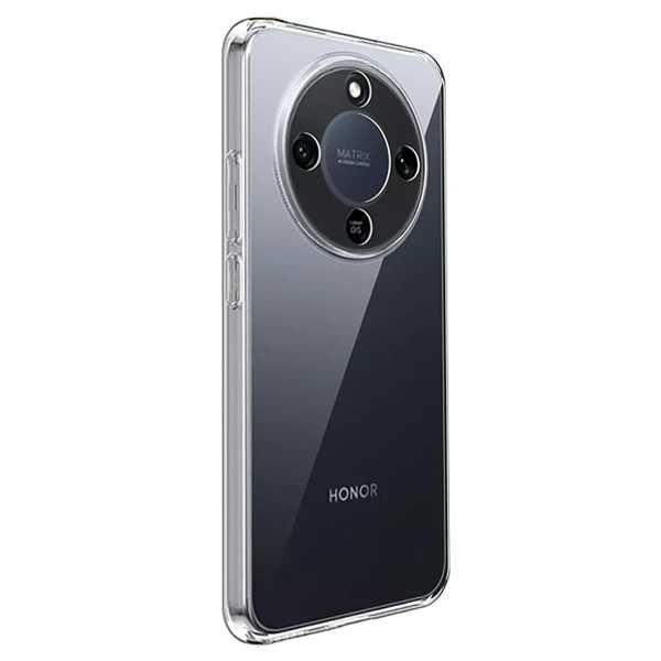 Удароустойчив силиконов кейс за Honor Magic 8 Lite / Кристално Прозрачен /