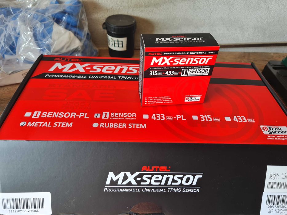 TPMS Датчик за гуми Autel MX-Sensor 433/315MHz, метален