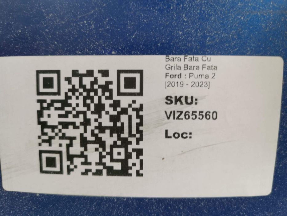 Предна броня с решетка Форд Пума / Ford Puma 2 Оригинална, в добро със
