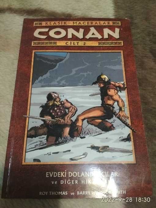 Комикс конан на турецком языке