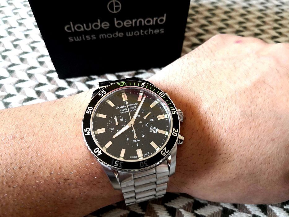Ceas Elvetian Claude Bernard Aquarider 200M Bărbati Swiss Made Nou