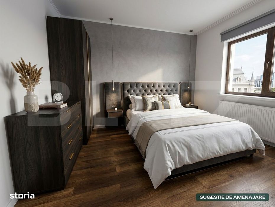 Apartament 2 camere, 46 mp – Aleea Strugurilor - Loc de parcare — fotografia 1