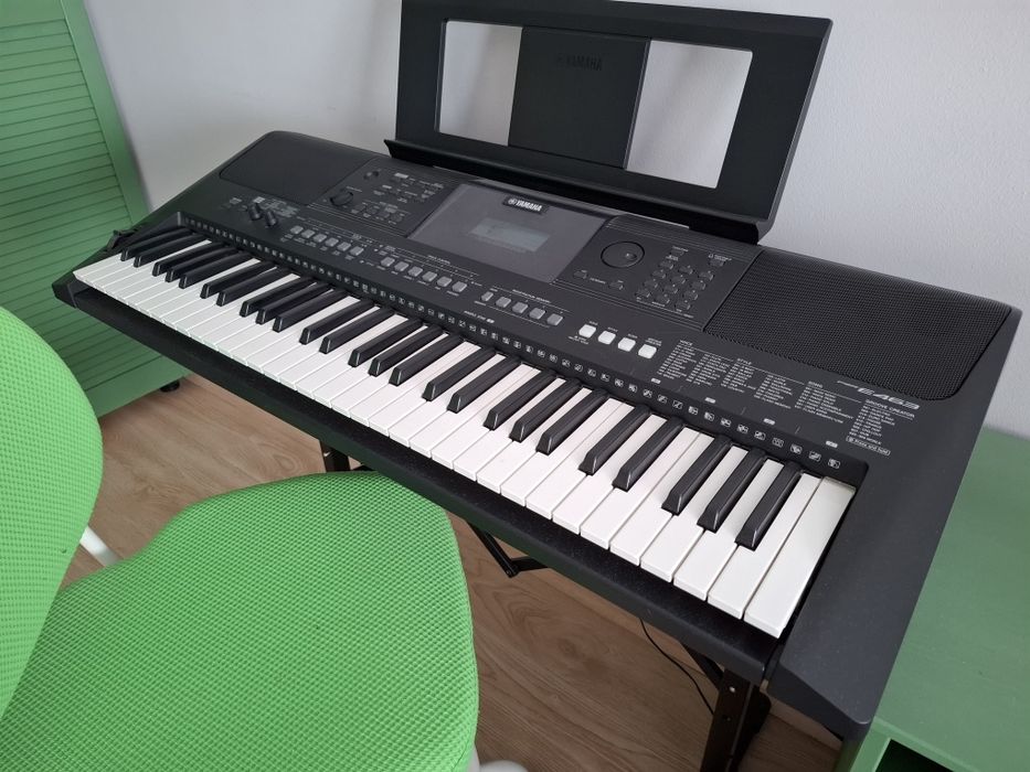 Yamaha PSR-E463 orga/clapa + stativ