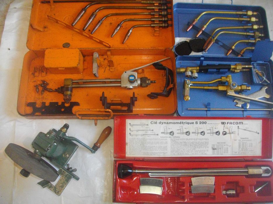 FACOM Динамометричен Ключ Комплект Оксиженни Резак Горелки професионал