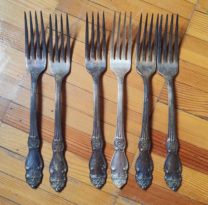 Вилки мельхиоровые