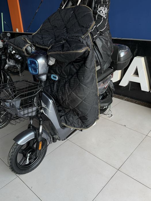 Новинка! Одеяло для мопедов скутеров, греет руки, тело, ноги!