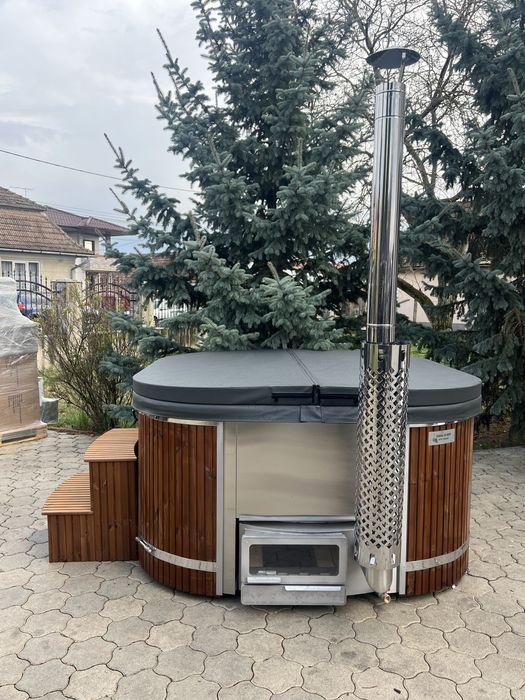 Ciubar patrat din acryl cu soba slim