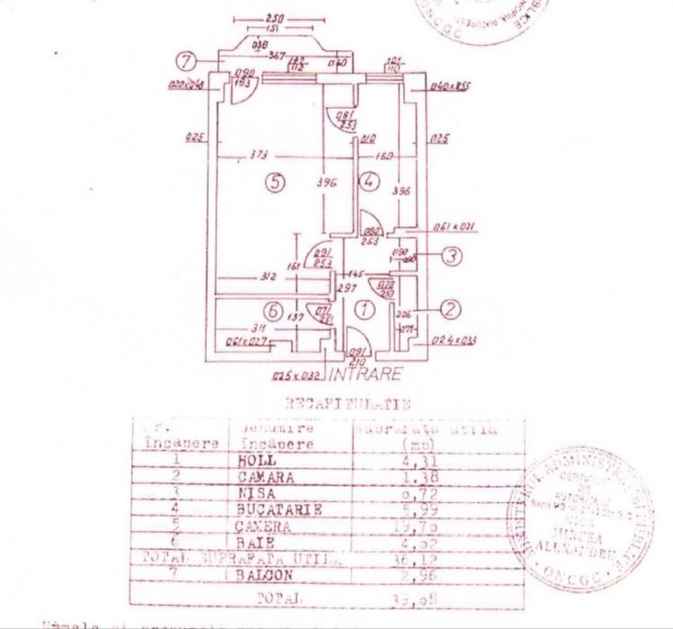 Garsonieră 39 mp Lacul Tei | Facultatea de constructii