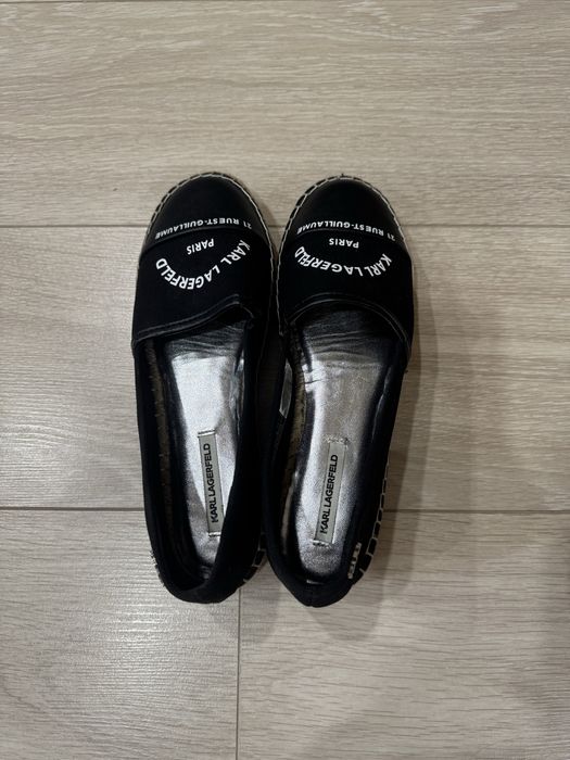 Оригинални Нови Еспадрили Karl Lagerfeld
