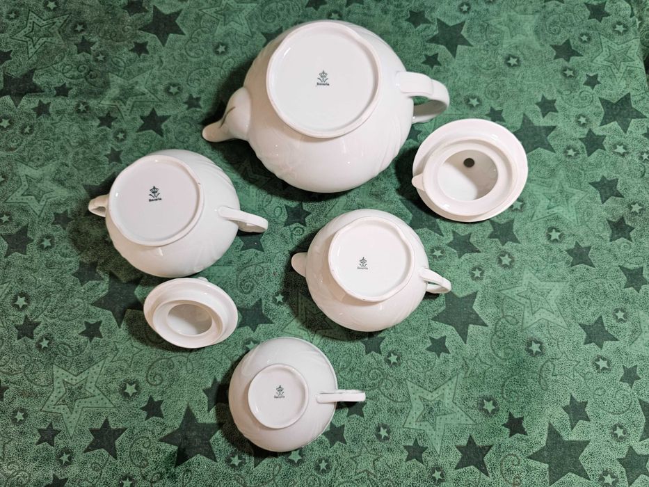 Порцеланов сет за сервиране на кафе/чай  Бавария, 1930 г, Германия