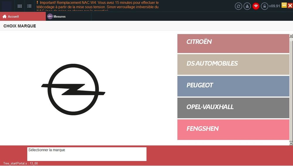 Tester diagnoza PSA diagbox lexia Citroen Peugeot DS PSA