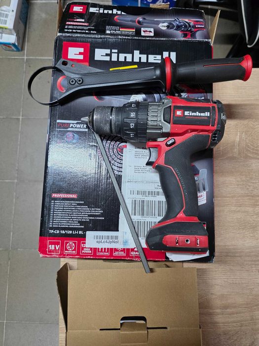 Borasina de Gaurit Einhell cu Impact fara Fir Professional TP-CD 18/120 Li-i BL 18V