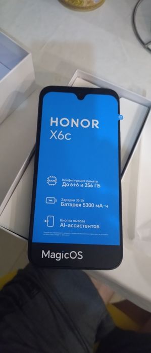 Honor x6c новый телефон