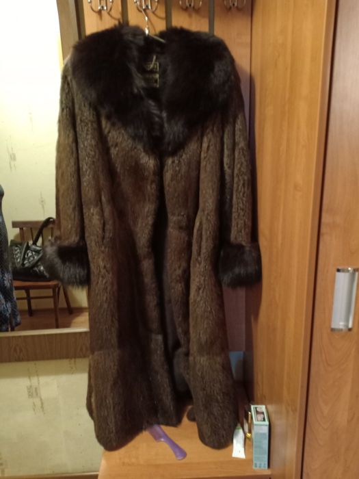 Шуба нутриевая размер 50