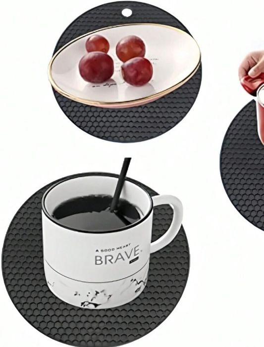 Набор из 2 силиконовых термоизоляционных ковриков