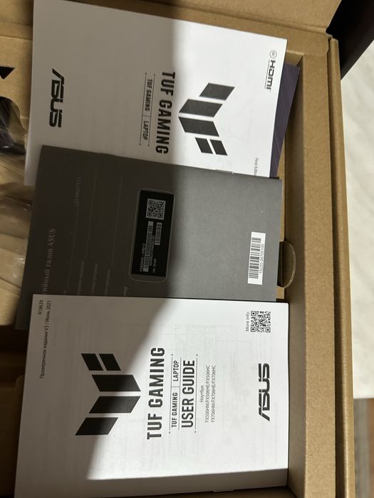 Asus tuf RTX3050TI игравой ноутбук