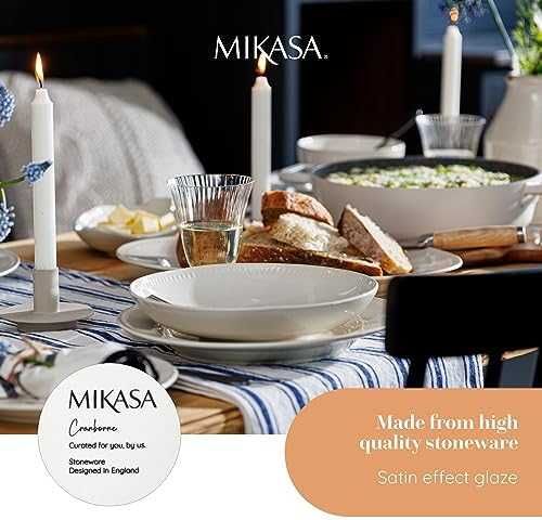 Нов Mikasa Cranborne комплект от 4 броя купи за хранене Подарък дом кухня