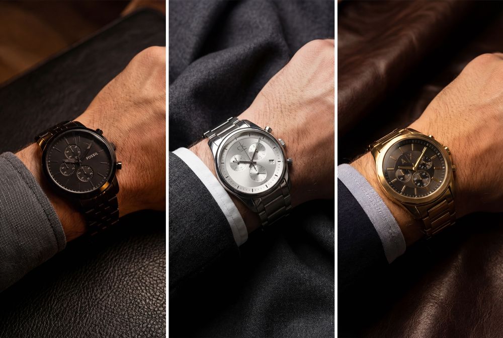 Ceas  Armani Exchange , Calvin Klein, Fossil - Colectie personală