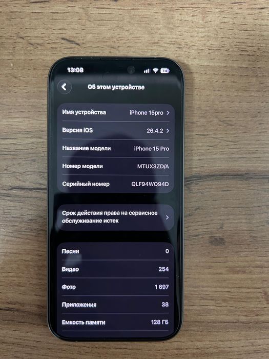 Iphone 15 про 128 гб