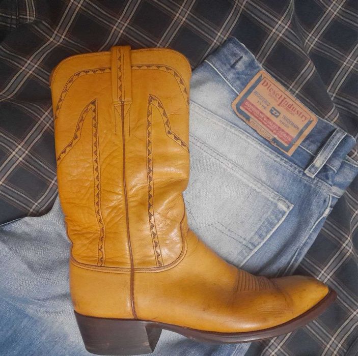 Брендовые сапоги Lucchese 39-40 размер