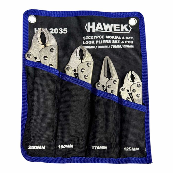 Комплект клещи чираци, 4 части HAWEK