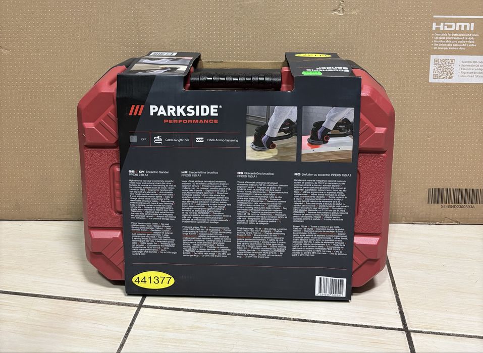 MDM vinde: Slefuitor Parkside PPEXS 750 A1.