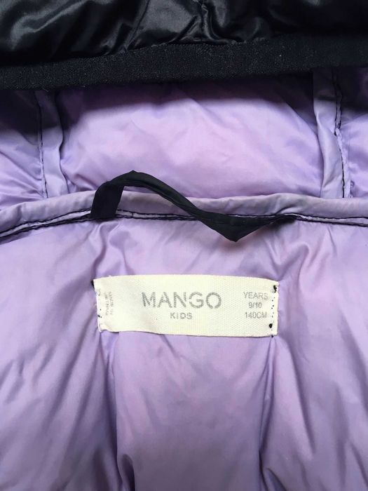 Geci Mango, cu umplutura din puf, pt copii 9-10 ani