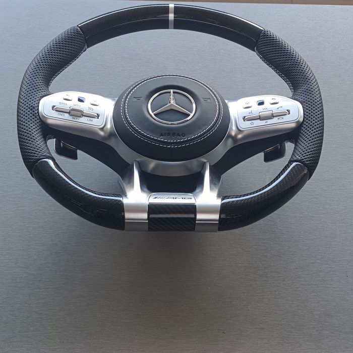 Карбонови Amg волан за Mercedes КАРБОН G/ E / C / S - CLS, GLE, CLS др.