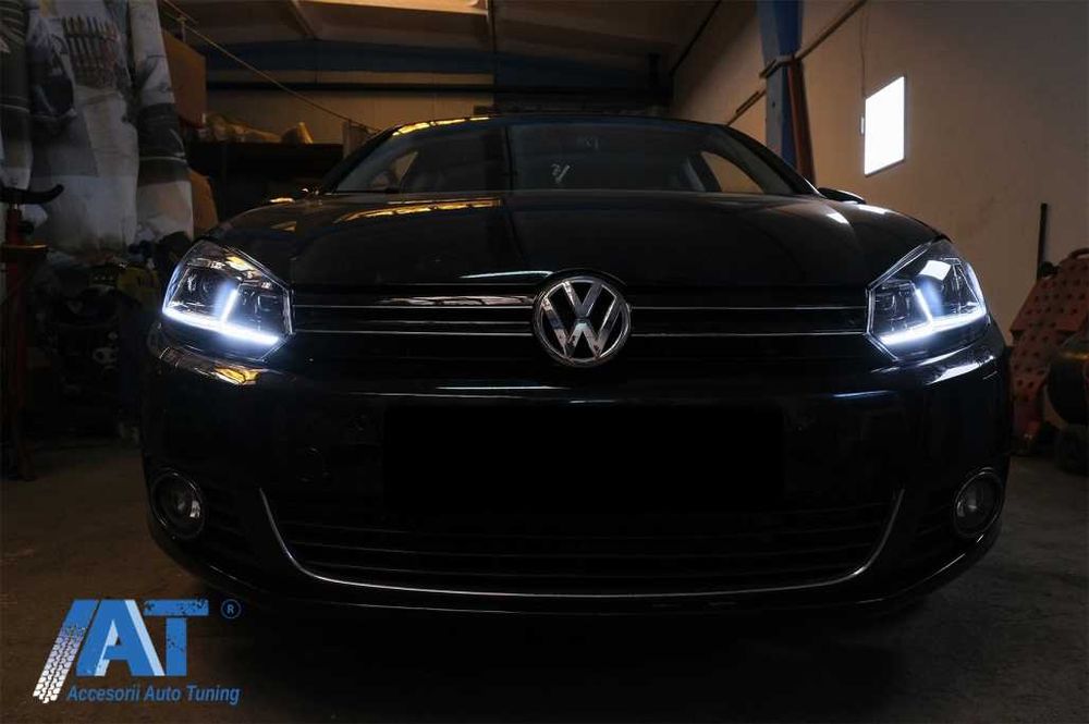 Faruri LED VW Golf 6 2008-2013 - Golf 7 facelift look