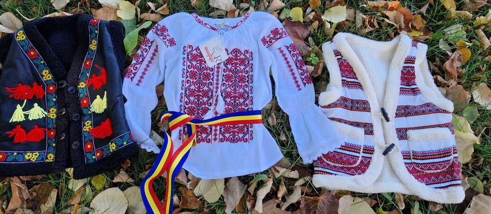 80 lei camasa /ie - costum popular national traditional