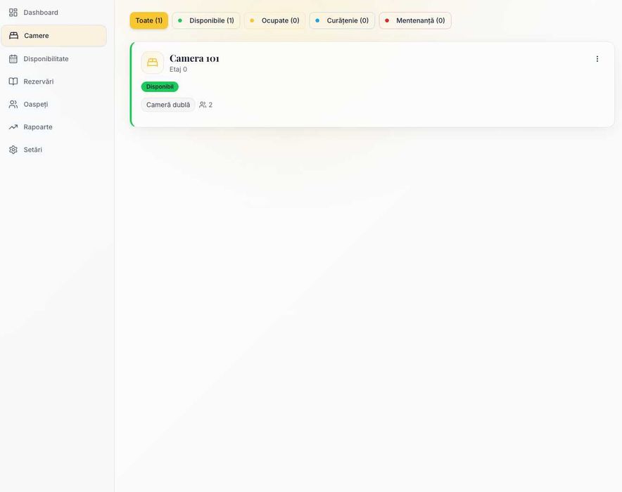 Program hotel / pensiune cu Booking & Airbnb – simplu, fără abonament