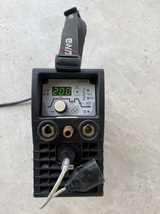 Invertor EWM PiCOTIG 200 PULS profesional sudeaza cu curent pulsat cu orice fel de electrod