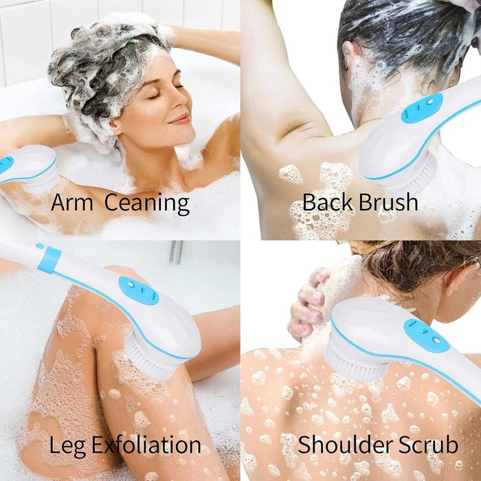 Perie de baie electrica 5 capete de curatare reincarcabila USB 35x9cm