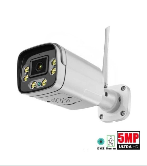 Външна wi-fi Камера 5mp, iCSee /Нова/