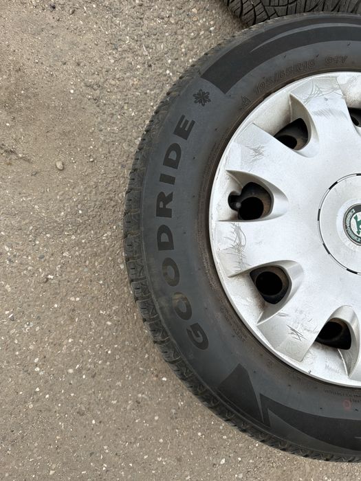 Roti 195/65/15 skoda ,seat,mercedes,vw, jante cauciucuri m+s