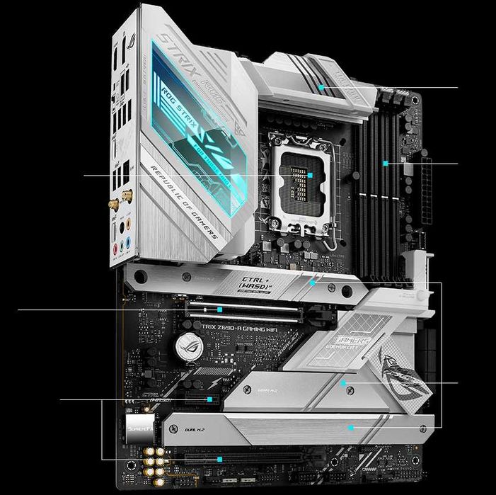 KIT Z690 ASUS ROG STRIX DDR5 + I5 14600K +  ADATA 2x16GB DDR5, 5200MHz