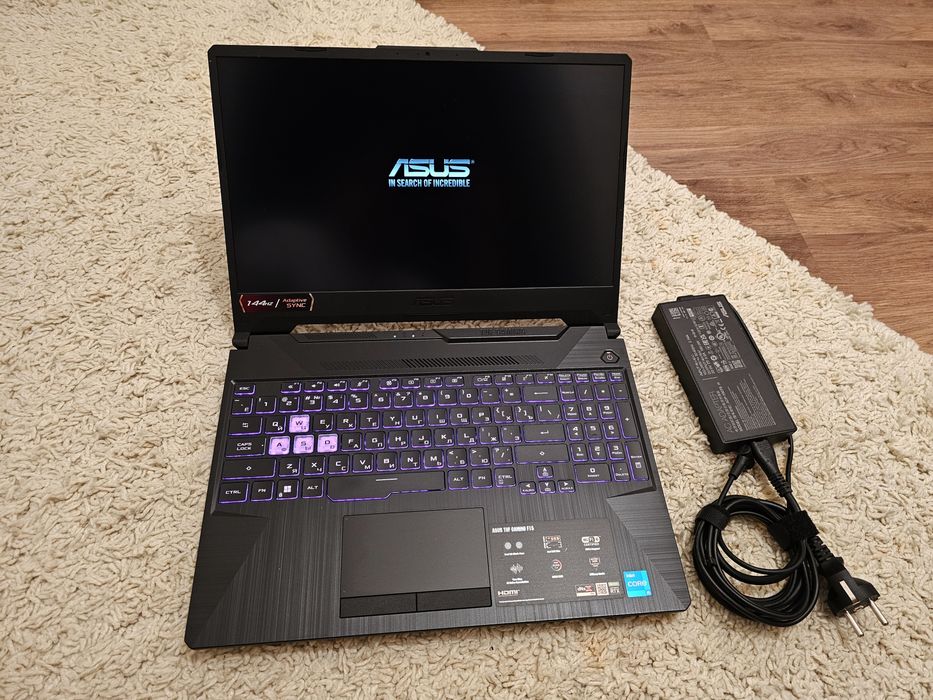 ASUS TUF GAMING RTX 3050 экран 144 герц 16 озу